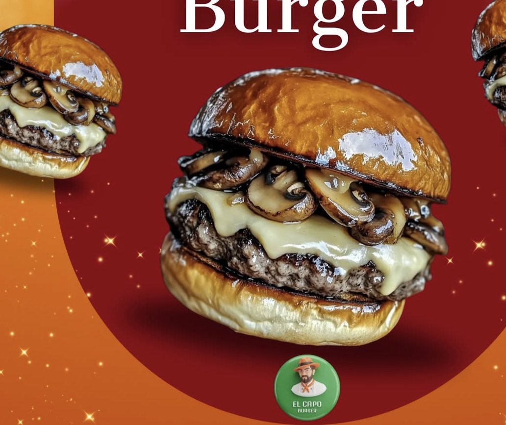 Mushroom Burger El Capo