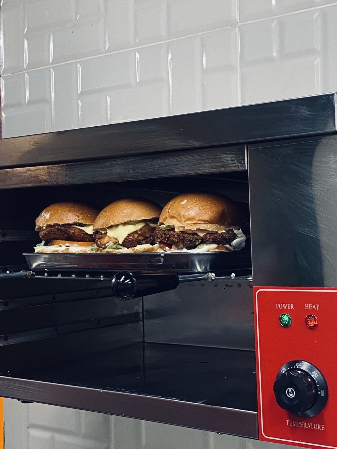 Burgers passés au four